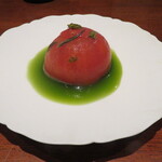 SAISON - 新潟産キジハタとトマトのセビーチェ。