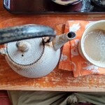 茅ヶ崎 そば処 榮家 - ドロドロ蕎麦湯　美味いね