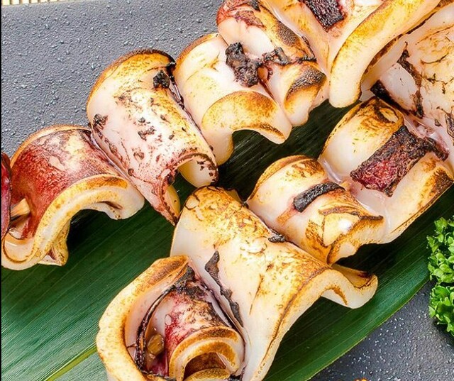 烏賊の炭火醤油焼き2本