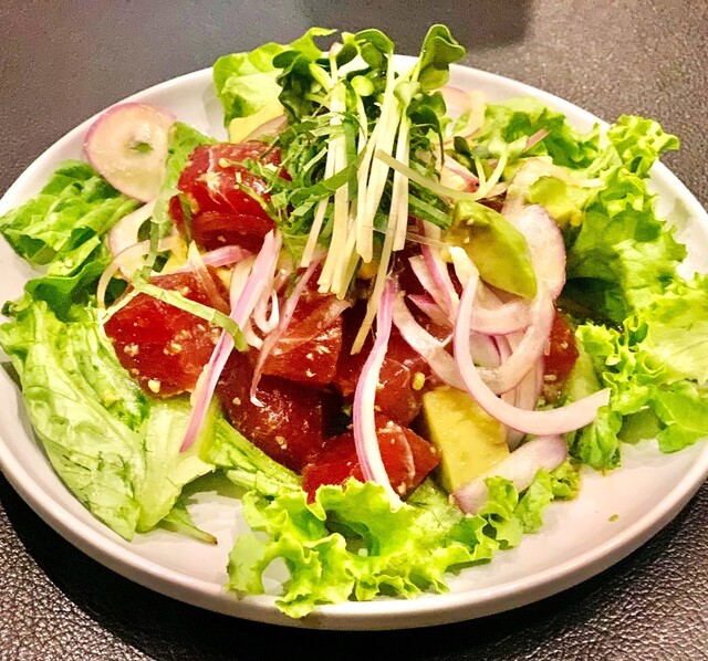 まぐろアボカドサラダ