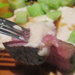 SAISON - ホタテのソースと共に。