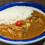 カリーライス専門店エチオピア - ビーフ＋野菜、20辛