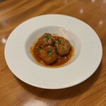 ピザダヴィンチトウキョウ - 国産豚ひき肉のミートボール