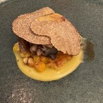 UNE IMMERSION - すっぽんととうもろこし白トリフのせ