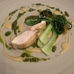 UNE IMMERSION - イトヨリダイと茄子の煮浸し