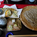 やまあおい - 料理写真:野菜天ぷらせいろ