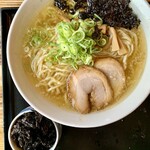 中華蕎麦 春馬 - 透き通った塩スープ好き❤️