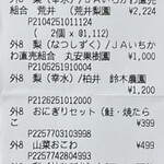 メルカートいちかわ - 本日のお会計