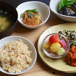 塩と発酵食宙 - 料理写真:ミニそら定食