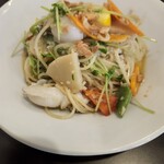 嬬恋洋食 Binshi - コウイカと野菜のペペロンチーノ