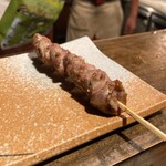 二代目鳥七 - はつ串（250円）税込【令和6年08月02日撮影】