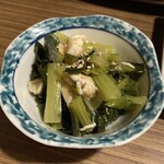 二代目鳥七 - お席料（200円）税込※お通し【令和6年08月02日撮影】