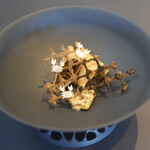 プレゼンテ スギ - 4.藻屑ガニ、フカヒレの春巻き（メニュー外）