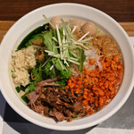 NIBOSHI MANIA - 冷やニラ脂中華 上から