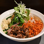 NIBOSHI MANIA - 冷やニラ脂中華 左面