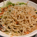 NIBOSHI MANIA - 冷やニラ脂中華の麺