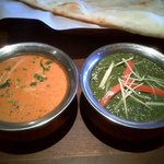 ラズィーズ - チキン　カレー/サグ　カレー