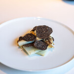 レストラン オオツ - 2024.8 天草産緑竹 オーストラリア産黒トリュフ