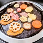 みかげ館 - ステーキセット