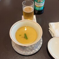 源氏香 - スッポン茶碗蒸しにはスッポンがゴロゴロ入っています