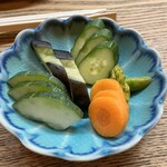 かぶと - お新香