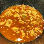 ラーメン 麻辣 - 麺完食後