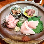 小鳥舎はなひげ - 刺し身盛合わせ
