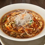 広東料理「桃李」 - すごく美味しい酸辣湯麺