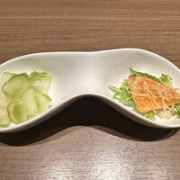 MASA'S KITCHEN 名古屋JRゲートタワー - ザーサイとサーモン