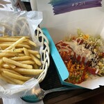 THE TACORICE HOUSE - ハーフ＆ハーフタコライスのポテトセット