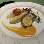 夢屋銀兵衛 虎夢 - 鰆のソテー　二色のソース