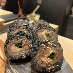 麻布 黒しゃり - 