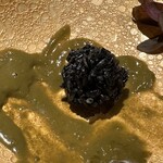 麻布 黒しゃり - 