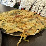 甲子園焼肉 にく西 - ママ特製チヂミ(サービス)