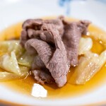 中華ダイニング 一途一心 - 2024.8 牛肩ロースとレタスのしゃぶしゃぶ