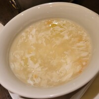廣東料理 民生 ヒルトンプラザウエスト店 - 卵スープ