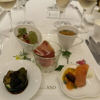 リストランテASO - 前菜5品で、すでに心を掴まれます。