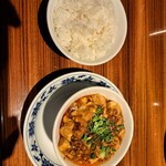 257768570 - ミニ麻婆豆腐とライス