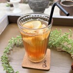 庭cafe443 in Todoroki - アイスピーチティー
