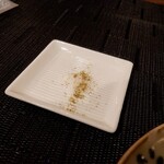 蕎麦前 中手 とうは - 薬味