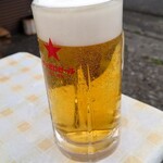 さゆり - 生ビール（中）　500円