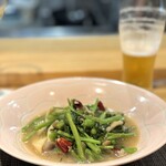 天満天神飯店 - 青菜炒め