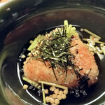 和旬菜と地酒　よし都みやこの　離れ - 焼きおにぎり茶漬け