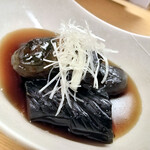 和旬菜と地酒　よし都みやこの　離れ - 茄子の煮びたし