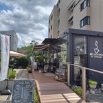 庭cafe443 in Todoroki - スロープ設置しました