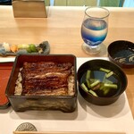 茶つぼ - 【'24.8】うな重・肝吸い・漬物