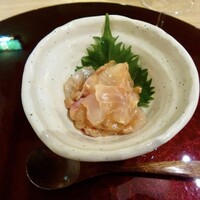 四谷YAMAZAKI - 白身魚の酒盗和え