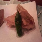 魚羨 - 鯛のほぐし身のブリック揚げ