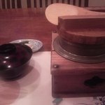 魚羨 - 鯛釜飯と吸物