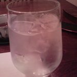 魚羨 - 芋焼酎黒霧島水割り